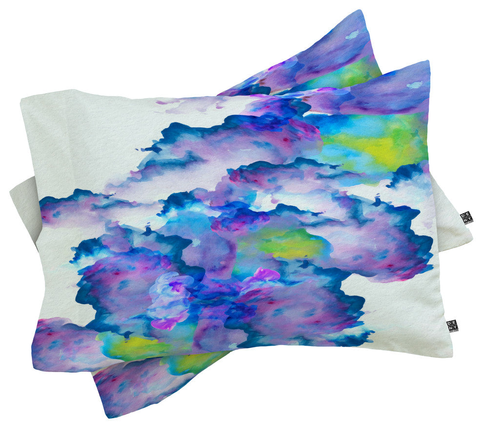 Deny Designs Viviana Gonzalez Watercolor love 2 Pillowcase