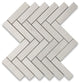 Golden Beach Moleanos Beige Limestone 1x4 Herringbone Tile Honed, 1 sheet