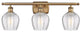 Innovations 516-3W-BB-G462-6-LED 3 Light Bath Vanity Light, Brushed Brass