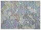 Machine Washable Indoor/Outdoor Chantille ACN1906 Blue 1'8" x 2'6" Rug