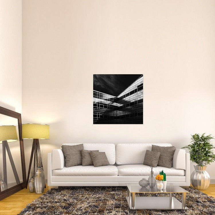 "The Dark Side Of Light" Stretched Canvas Giclee by Jeroen Van De, 40x40"