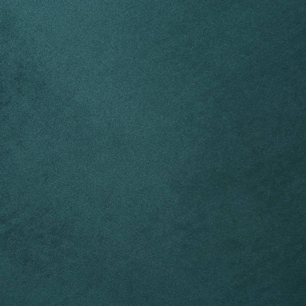 GDF Studio Jesper Studded New Velvet Ottoman, Teal