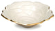 Rose 8" Bowl, Gold Snow