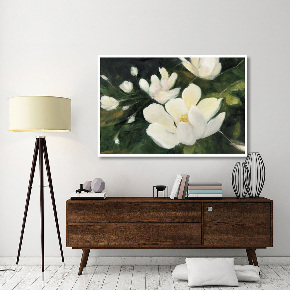 "Magnolia Blooms Crop No Petal" Digital Paper Print by Julia Purinton, 62"x42"