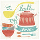 "A Ladle of Love" Digital Paper Print by Mary Urban, 42"x42"