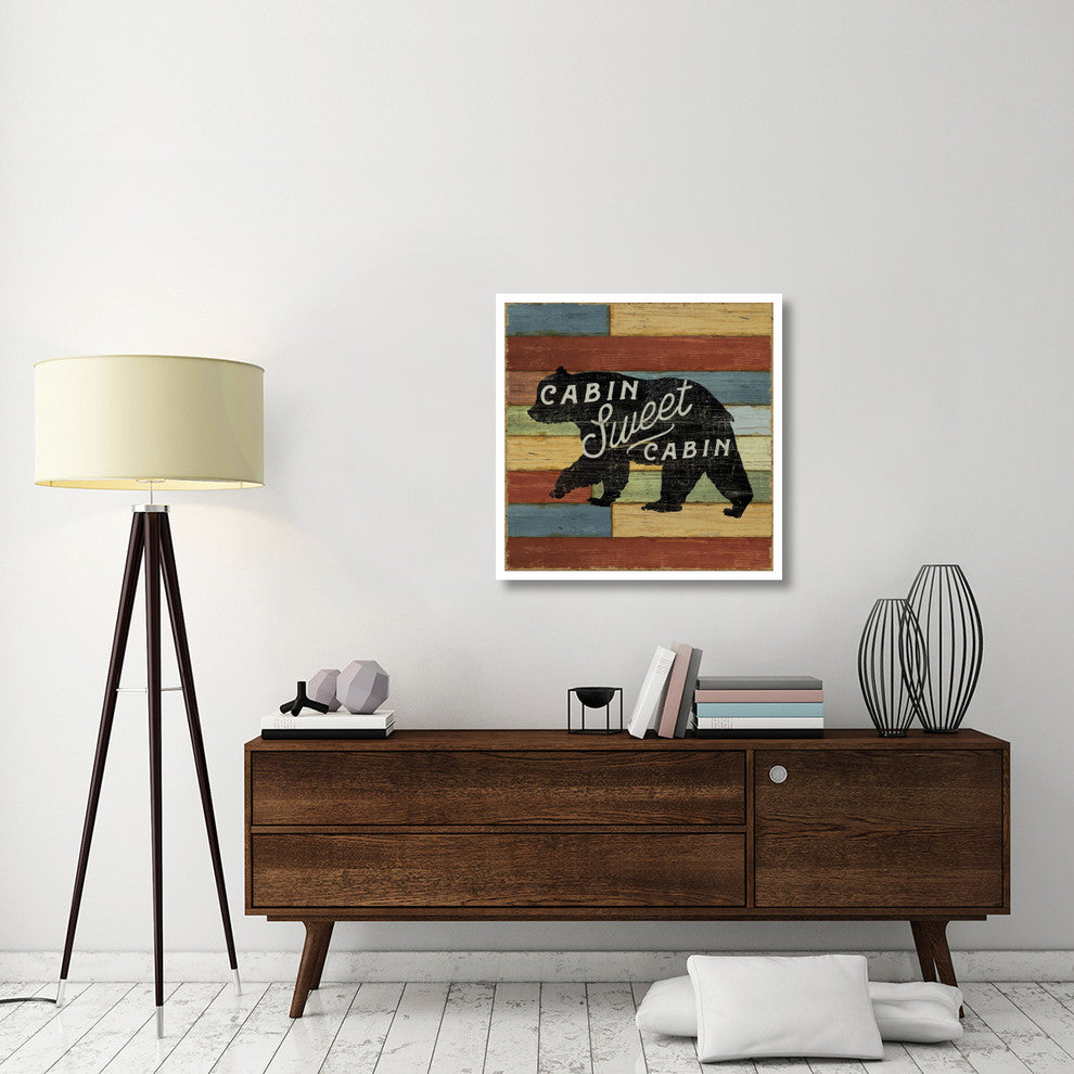 "Lake Lodge IV" Digital Paper Print by Sue Schlabach, 32"x32"