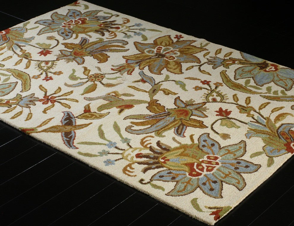 Bashian Wallace Area Rug, Ivory, 8.6'x11.6'