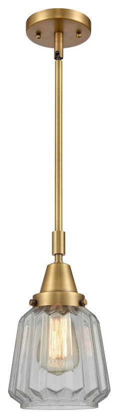 INNOVATIONS LIGHTING 447-1S-BB-G142-LED Chatham Mini Pendant