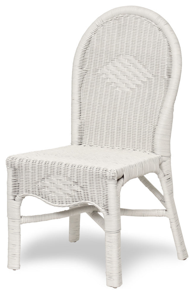 Santa Cruz Computer Desk and Chair Set, White