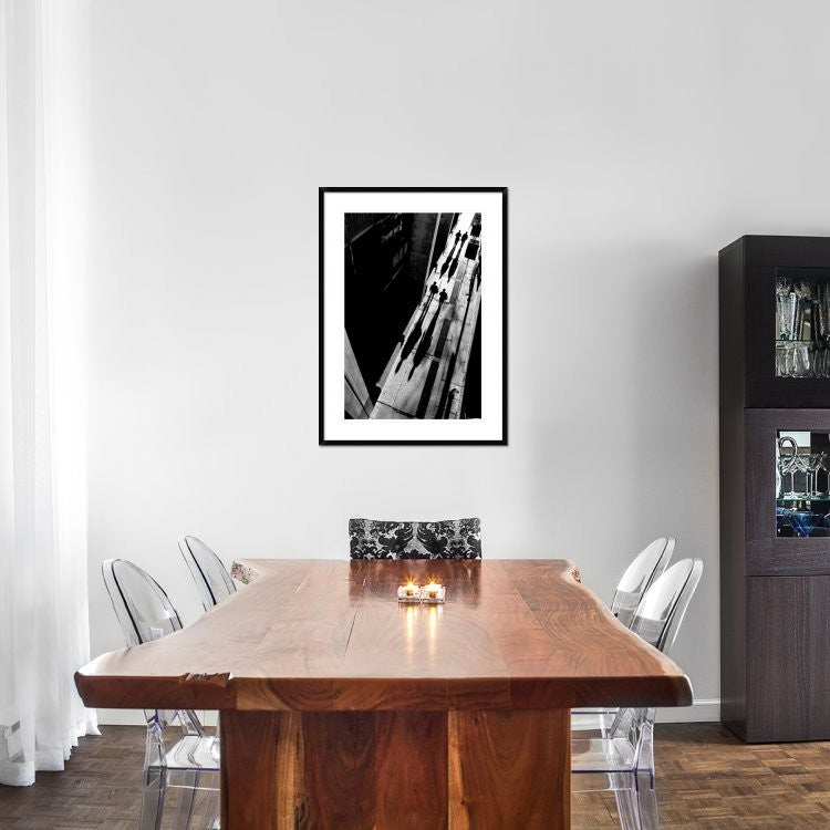 "Queen Street" Framed Digital Print by Jian Wang, 28"x38"