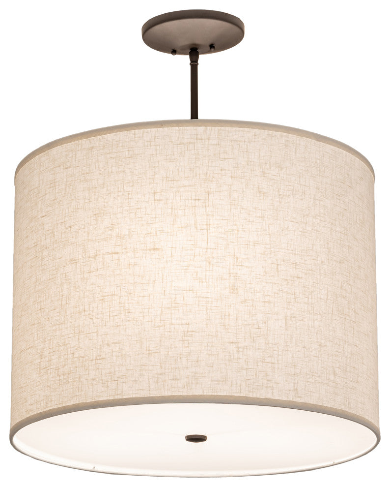 24 Wide Cilindro Textrene Pendant