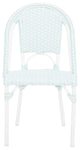 Safavieh California Side Chair, Baby Blue / White