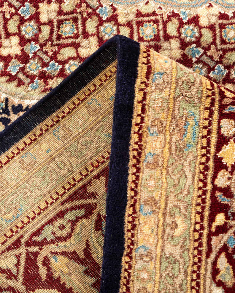 Panipat, One-of-a-Kind Hand-Knotted Area Rug Blue, 8'1"x10'5"