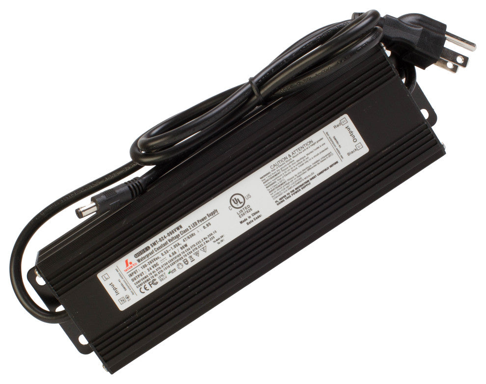 Ul Listed 24V 4 Amp 96w Class 2 waterproof Power Supply Driver