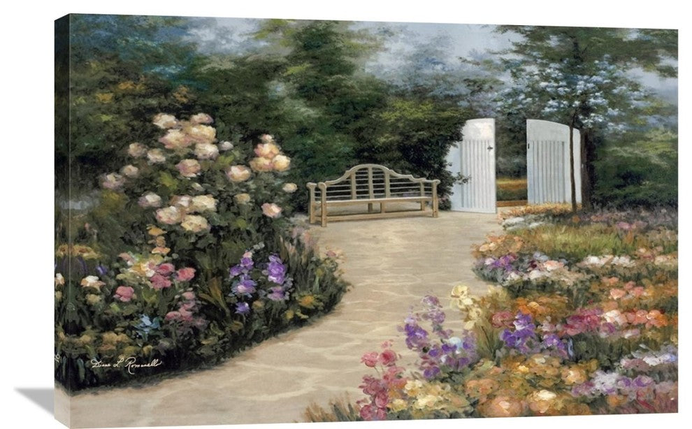 "Garden Enclave" Artwork, 36"x24"