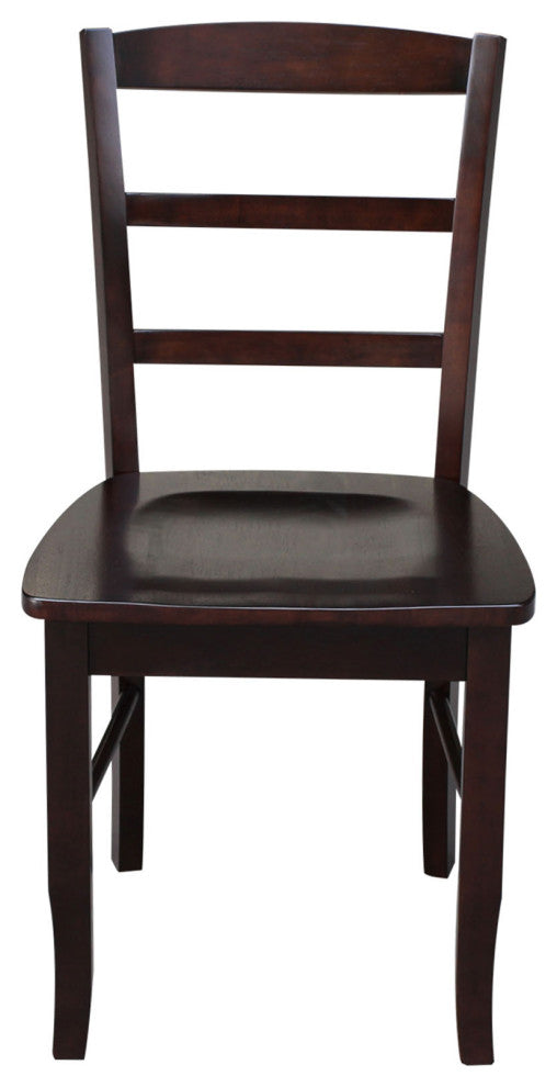Set of Two Madrid Chairs, Rich Mocha