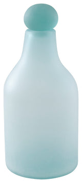 Frosted Glass Bottle, Medium