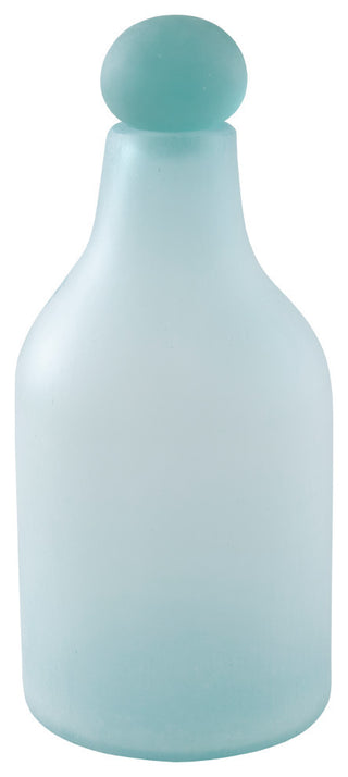 Frosted Glass Bottle, Medium