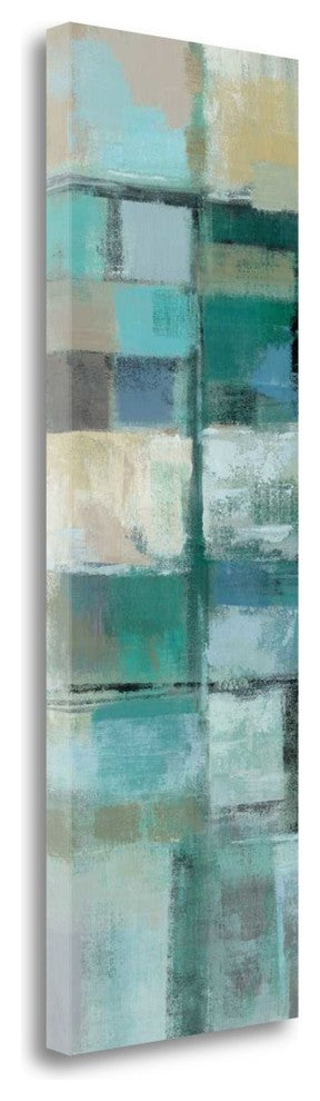 "Island Hues Panel II" By Silvia Vassileva, Giclee Print on Gallery Wrap Canvas