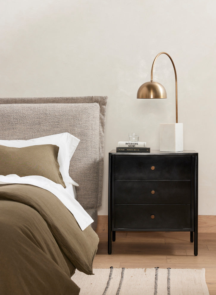 Soto Nightstand-Black