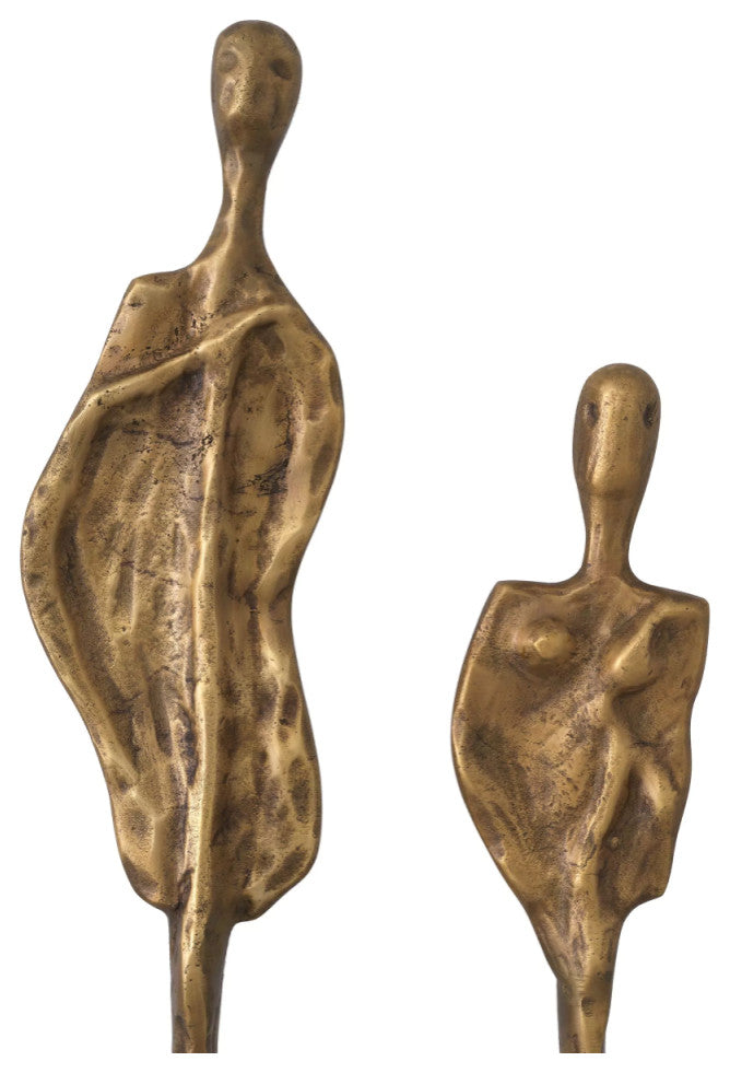 Vintage Brass Deco Object Set (2) | Eichholtz Dual