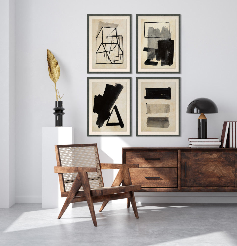 Form Studies 18 Fine Art Print, Gray, 24"x18"