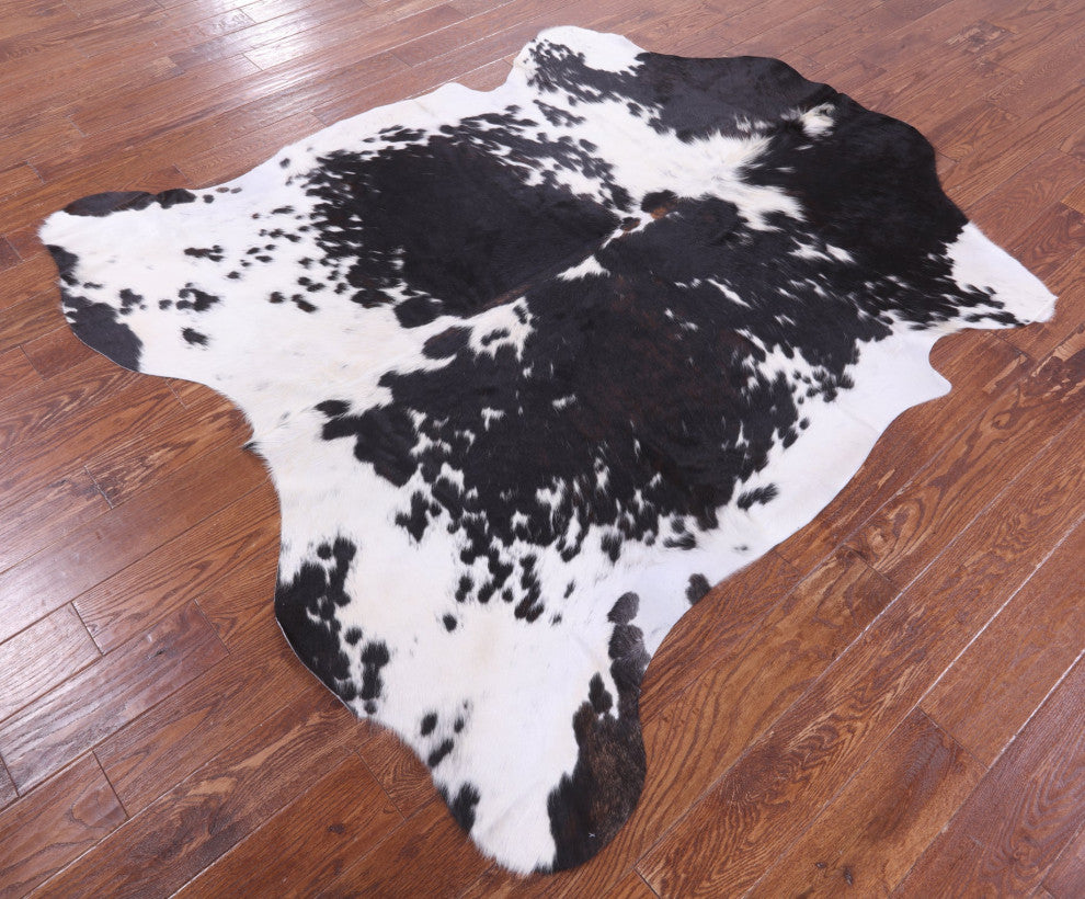 Natural Cowhide Rug 6' 7" X 6' 3" C2208