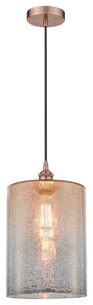Innovations 616-1P-AC-G116-L 1 Light Mini Pendant, Antique Copper