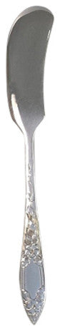 Kirk Stieff Sterling Silver Lady Claire Butter Spreader, Flat Handle