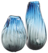 Uttermost Midnight Horizon Vases Set of 2