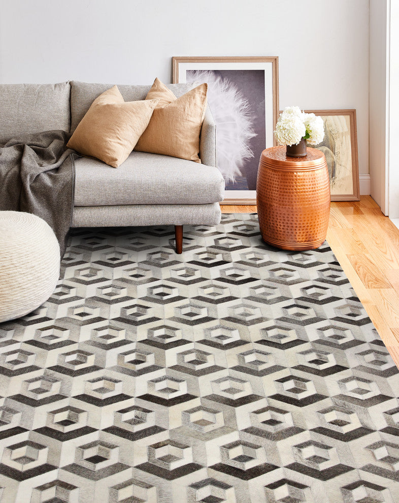 Bashian Vadim Area Rug, Gray, 9''x12''