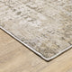 Noble Industrial Abstract Beige/ Grey Indoor Area Rug, Beige, 5'3"x7'6"