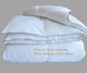 Natural Comfort 300TC Sateen White Down Alternative Duvet Insert, Oversize King