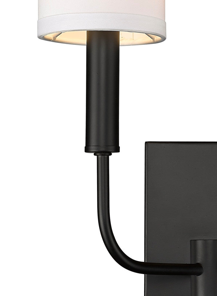 2 - Light Sophisticated Modern Dimmable Armed Wall Sconce