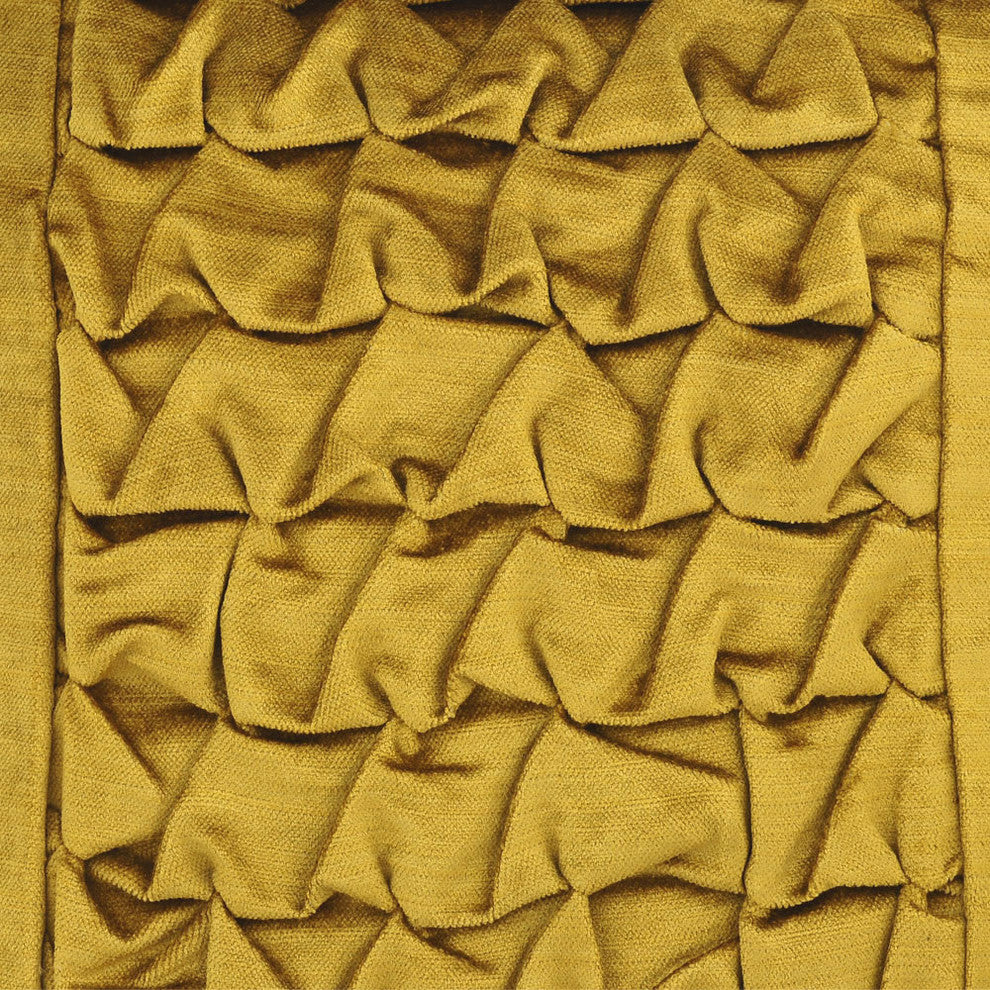 Green Throw Pillow Covers 16"x16" Velvet, Lemon Grass Knots