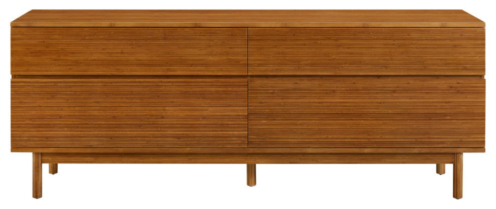 Ventura 4 Drawer Dresser, Amber