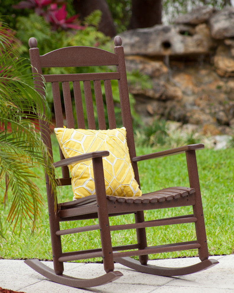 Polywood Jefferson Rocker, Green