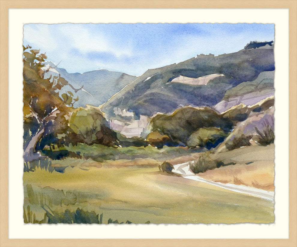 Afternoon Mountains, Giclee Reproduction Artwork