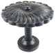 Large Sierra Drapery Medallion Holdback, Burnt Gold