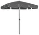 Vidaxl Beach Umbrella Anthracite 78.7"x49.2"