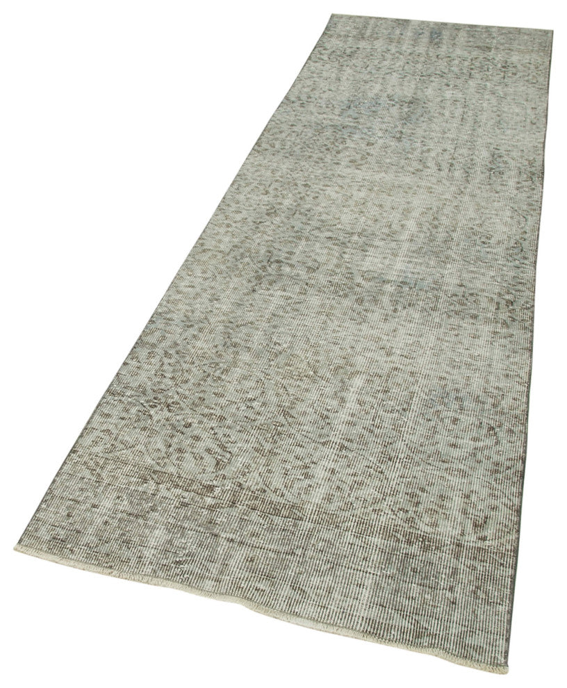 Rug N Carpet - Handwoven Turkish 3' 0" x 10' 0" Vintage Hallway Runner Rug