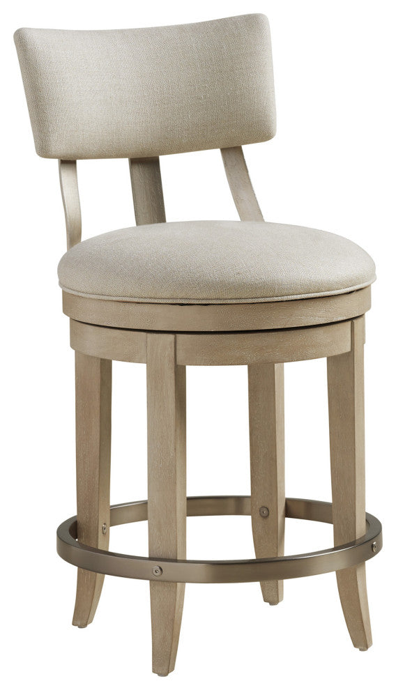 Cliffside Swivel Upholstered Counter Stool