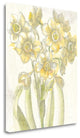 "Belle Fleur Yellow IV Crop" By Sue Schlabach, Giclee on Gallery Wrap Canvas
