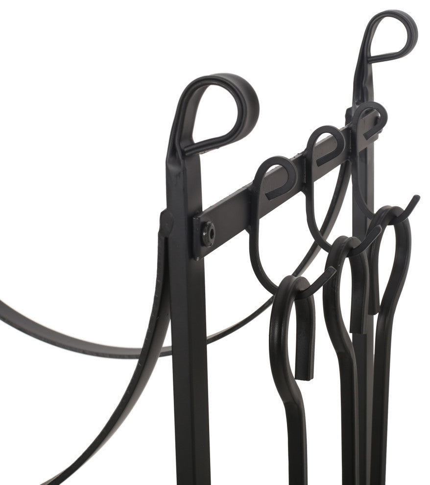 Bellagio Log Rack and Tool Set