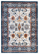 Alexandria Xyryl Power-Loomed Polypropylene Area Rug, Blue, 2'x3'