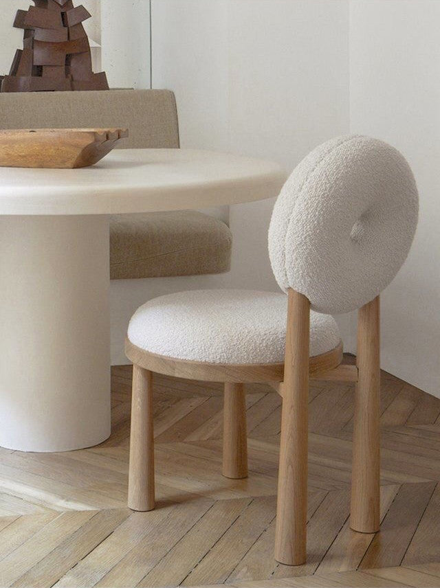 Lamb Velvet Creative Backrest Leisure Desk Chair