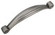 Utopia Alley Whitton Cabinet Pull, 3.8" Center to Center, Pewter, 25 Pack
