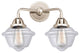 288-2W-PN-G532-LED 2 Light 15.5" Bath Vanity Light, Polished Nickel