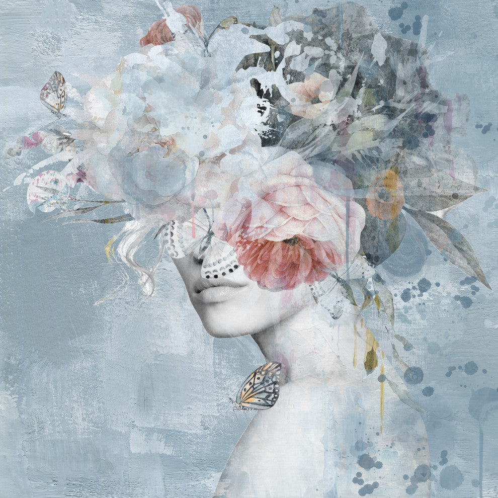 "Gold" Painting Print on Wrapped Canvas, 48x48