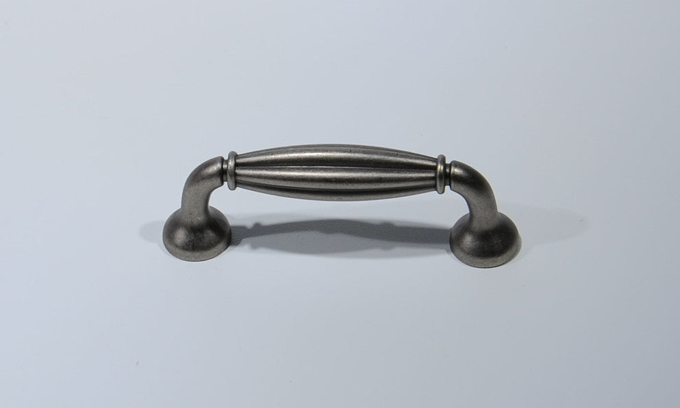 Fluted Pull, Aged Pewter